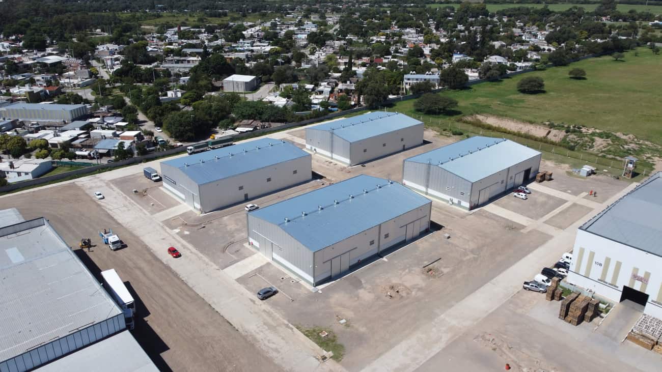 Centro de almacenamiento y operaciones logísticas para UCOMA 2, vista aérea